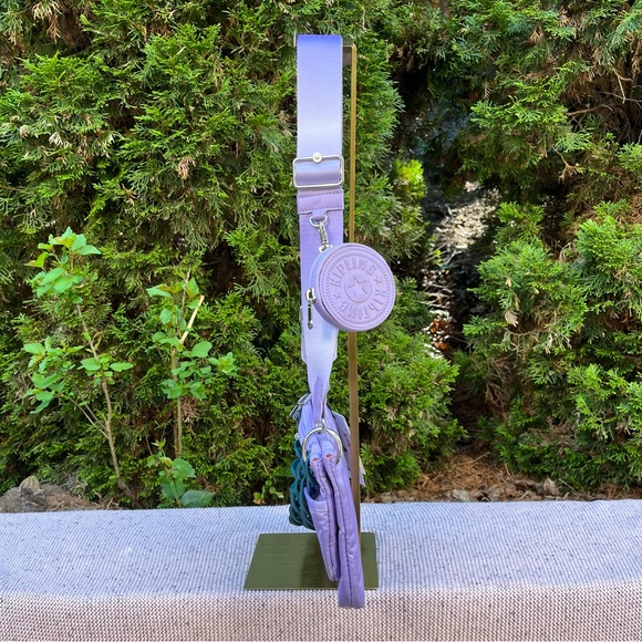 NWT - Kipling Kimmie Victoria Tang Convertible Crossbody Bag in VT Ice lavender - Picture 7 of 13